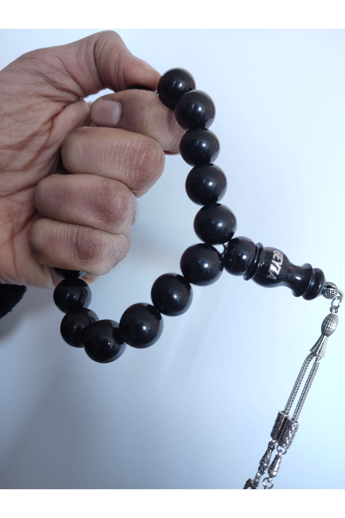 Küre Kesim Efe Tesbih Maskot Boy 15 Mm Oltu